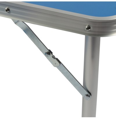 Folding Aluminium table with stools
