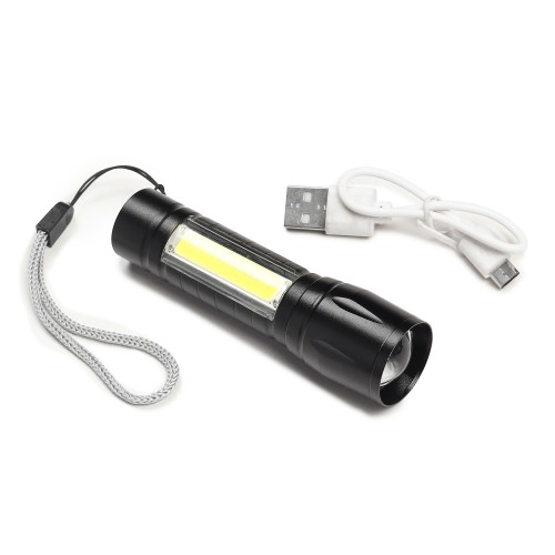 Metal Led Torch Light (HP-3745)