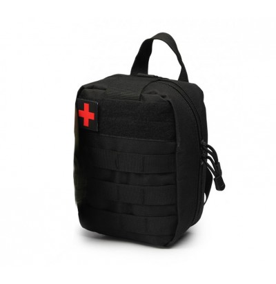 Combat First Aid and Soldier Bag (Black)