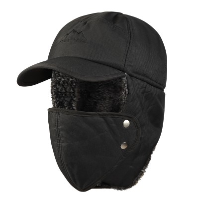 Snow Hat with fur lining and Mask