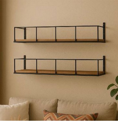 Zavio wall mount shelf
