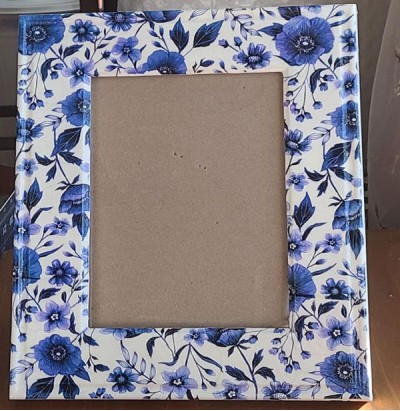 Blue bloom Photo frame(4x6)