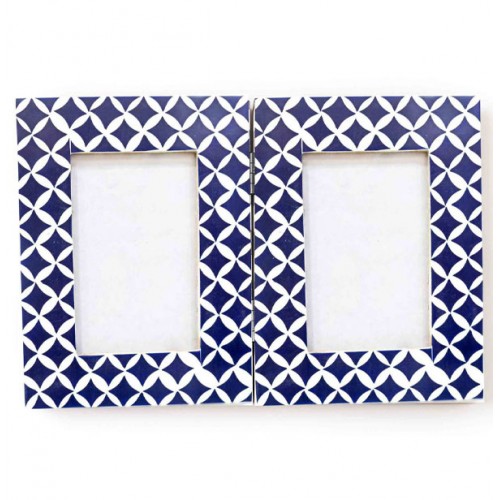 Shell Weave Double  Photo frame(4x6)