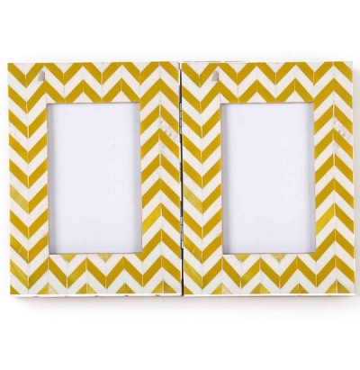 Wave Double Photo frame(4x6)