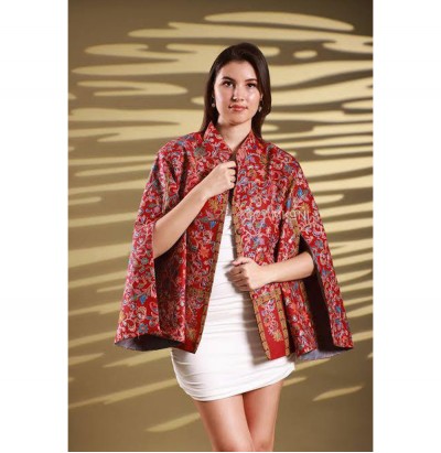 Kani design Kalamkari Cape