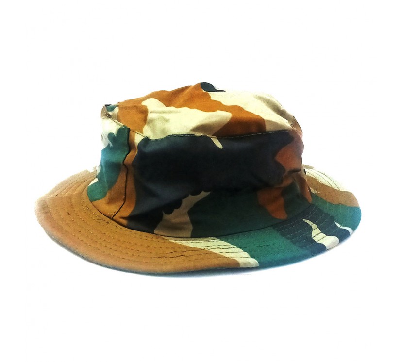 Plain Cotton Round Military Hat