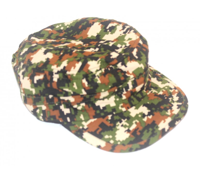 Jungle pattern cap