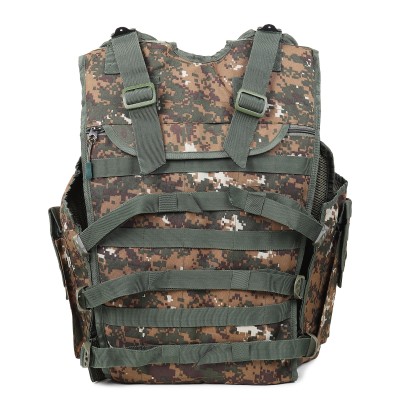 Jungle Camouflage Plate Carrier Harness