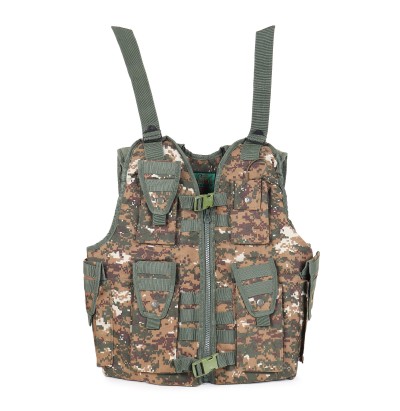 Jungle Camouflage Plate Carrier Harness